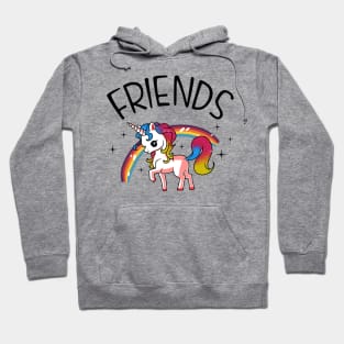 Best Friends Matching Designs Hoodie